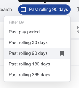 Past rolling