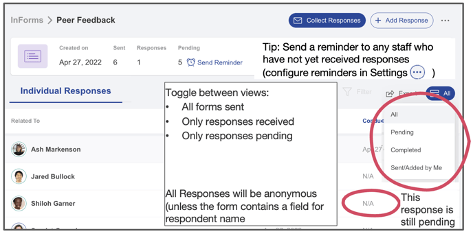 Collecting Peer Feedback using InForms_IMG9