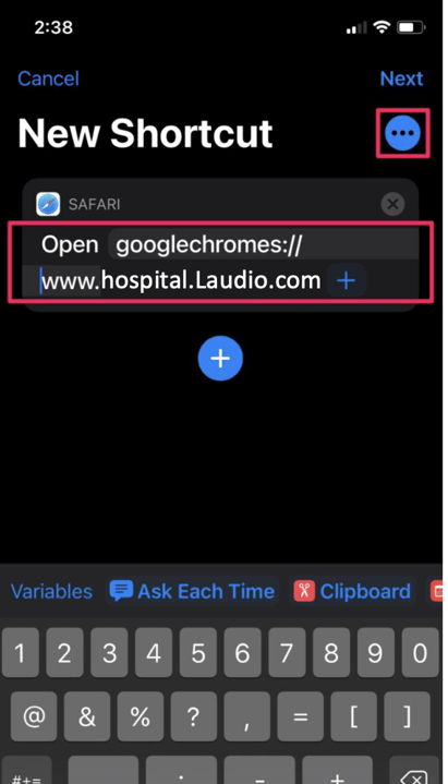 Create a shortcut to Laudio on your computer or mobile device_IMG7